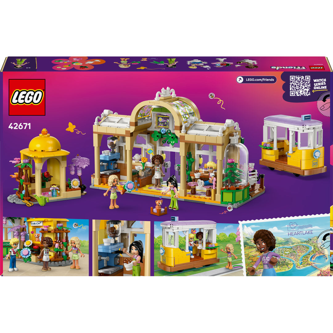 LEGO friends plantencafé en bloemenwinkel bouwset