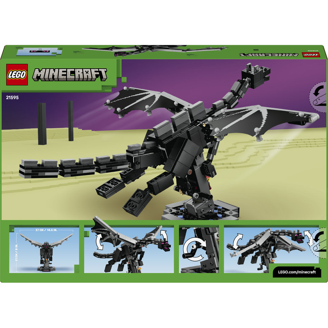 lego minecraft de enderdraak draak | 21595 | 5