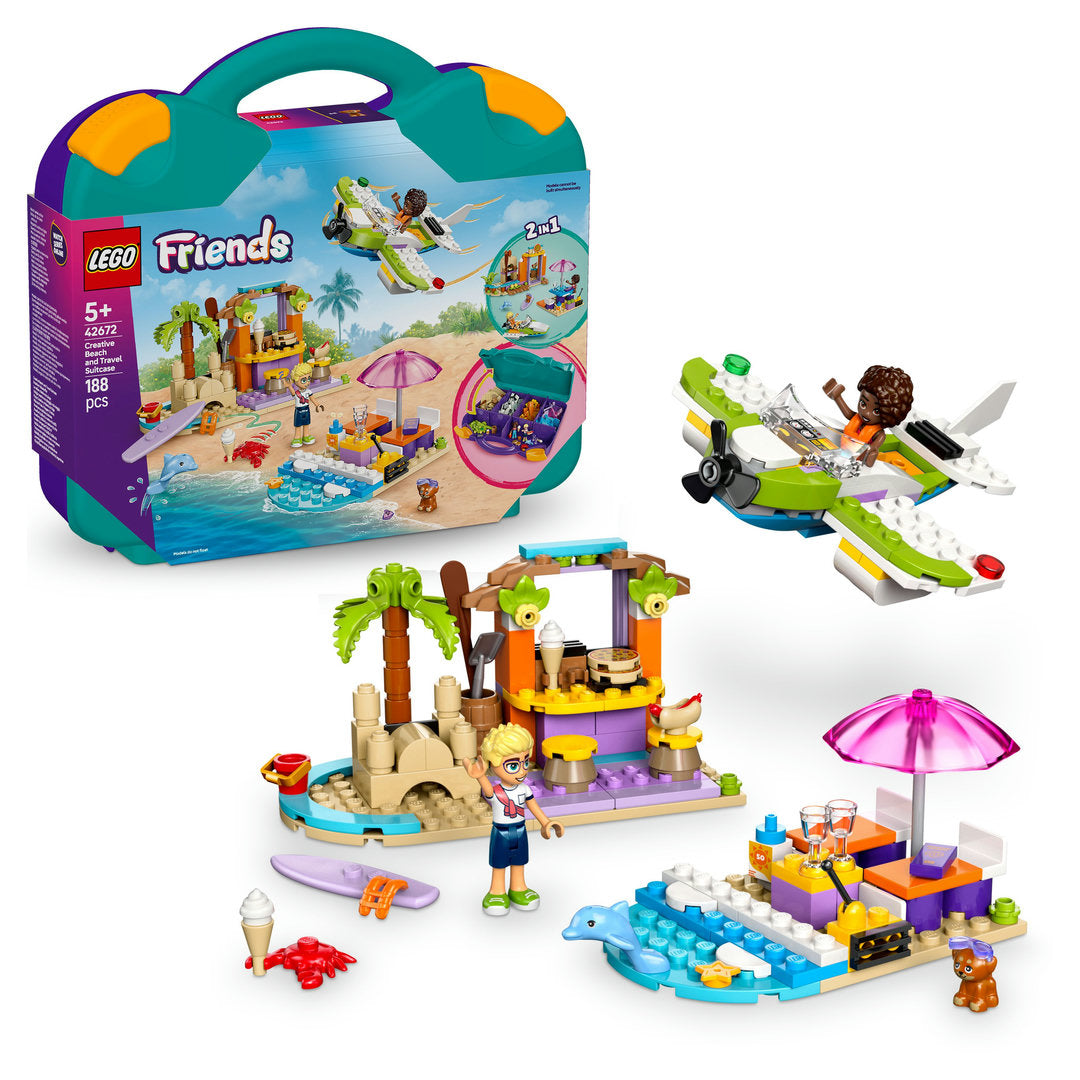 LEGO friends creatieve strandkoffer set