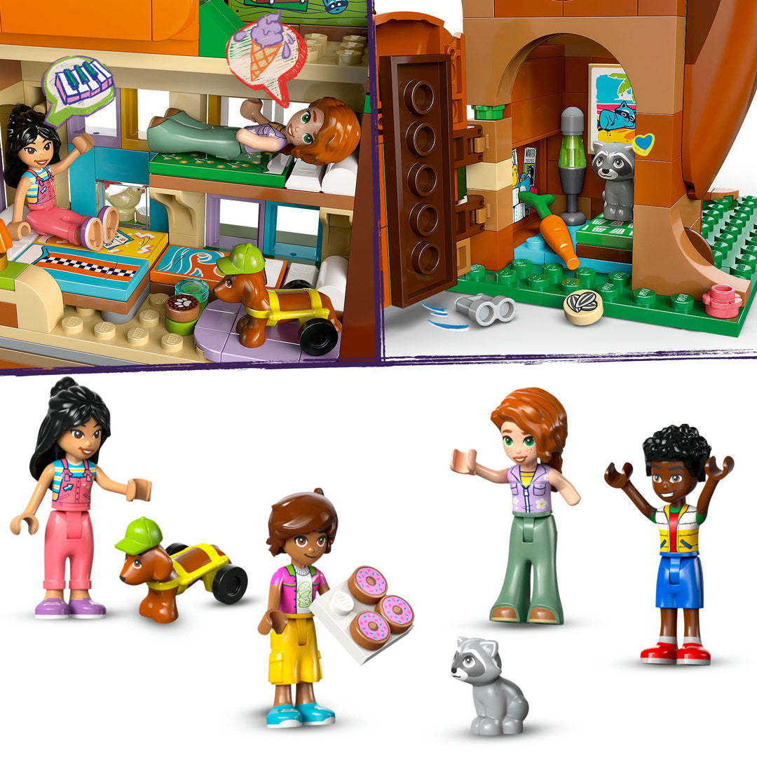 LEGO friends boomhut voor de vrienden bouwset