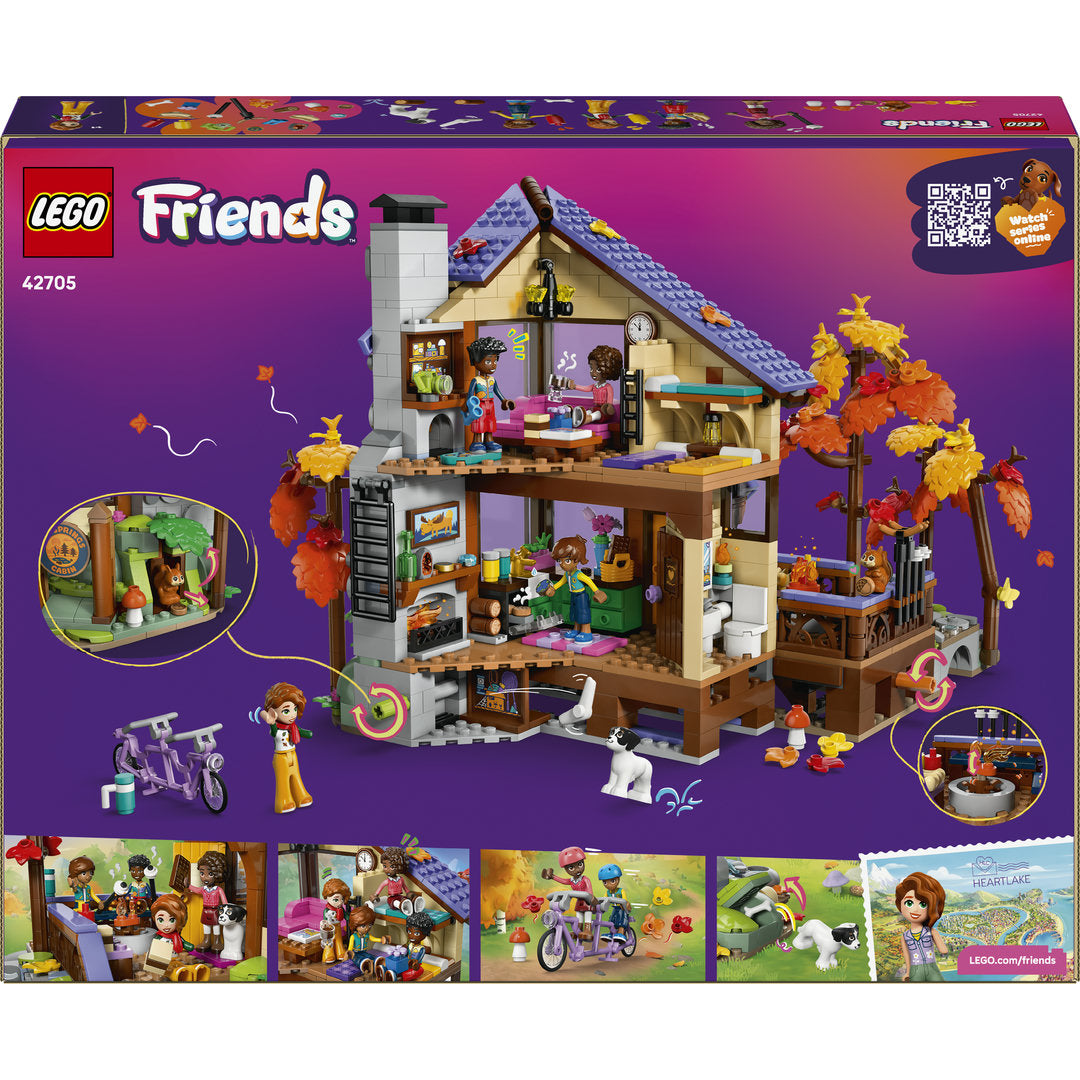 lego friends gezellige boshut in de herfst | 42705 | 5