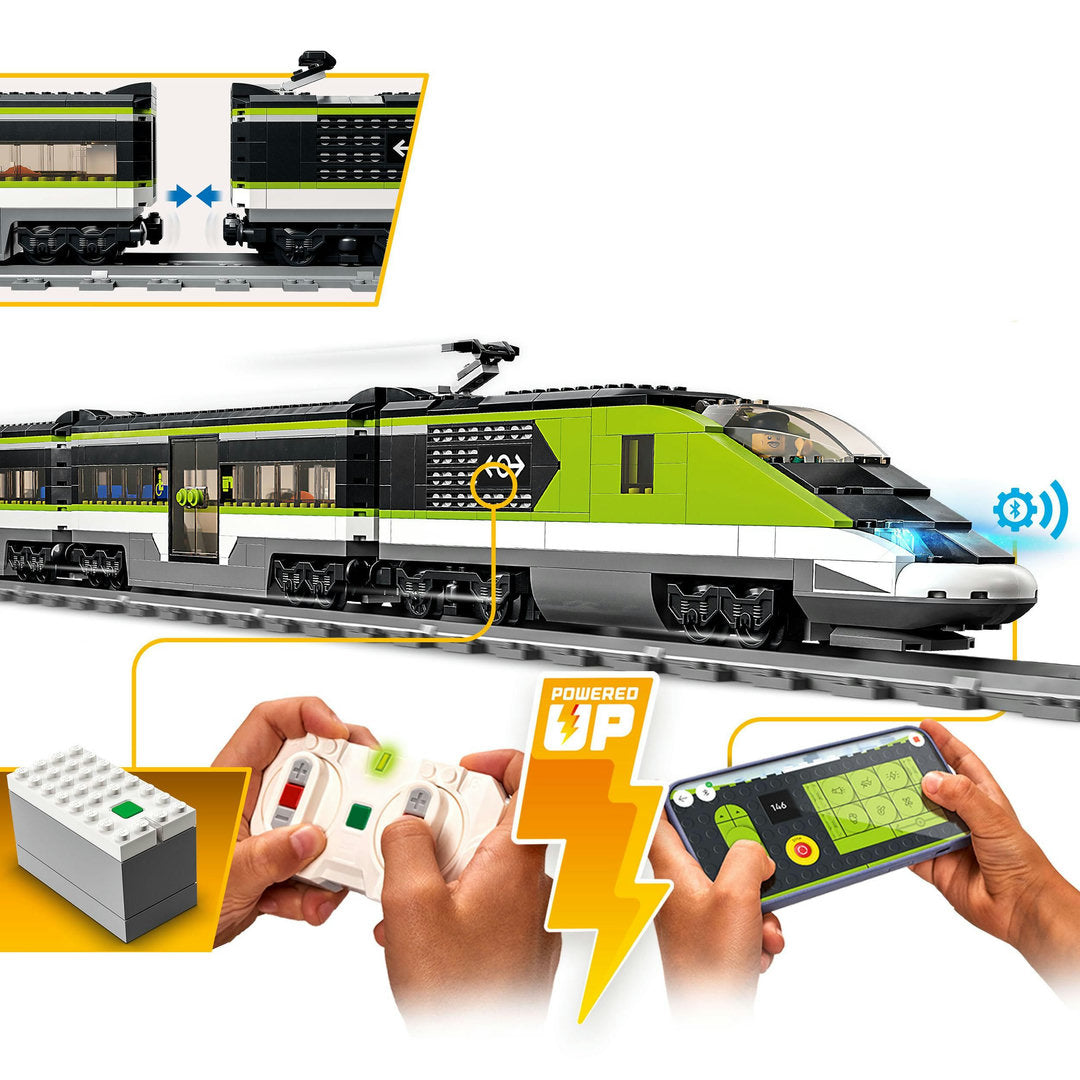 LEGO city passagierssneltrein  bouwset (764 onderdelen)