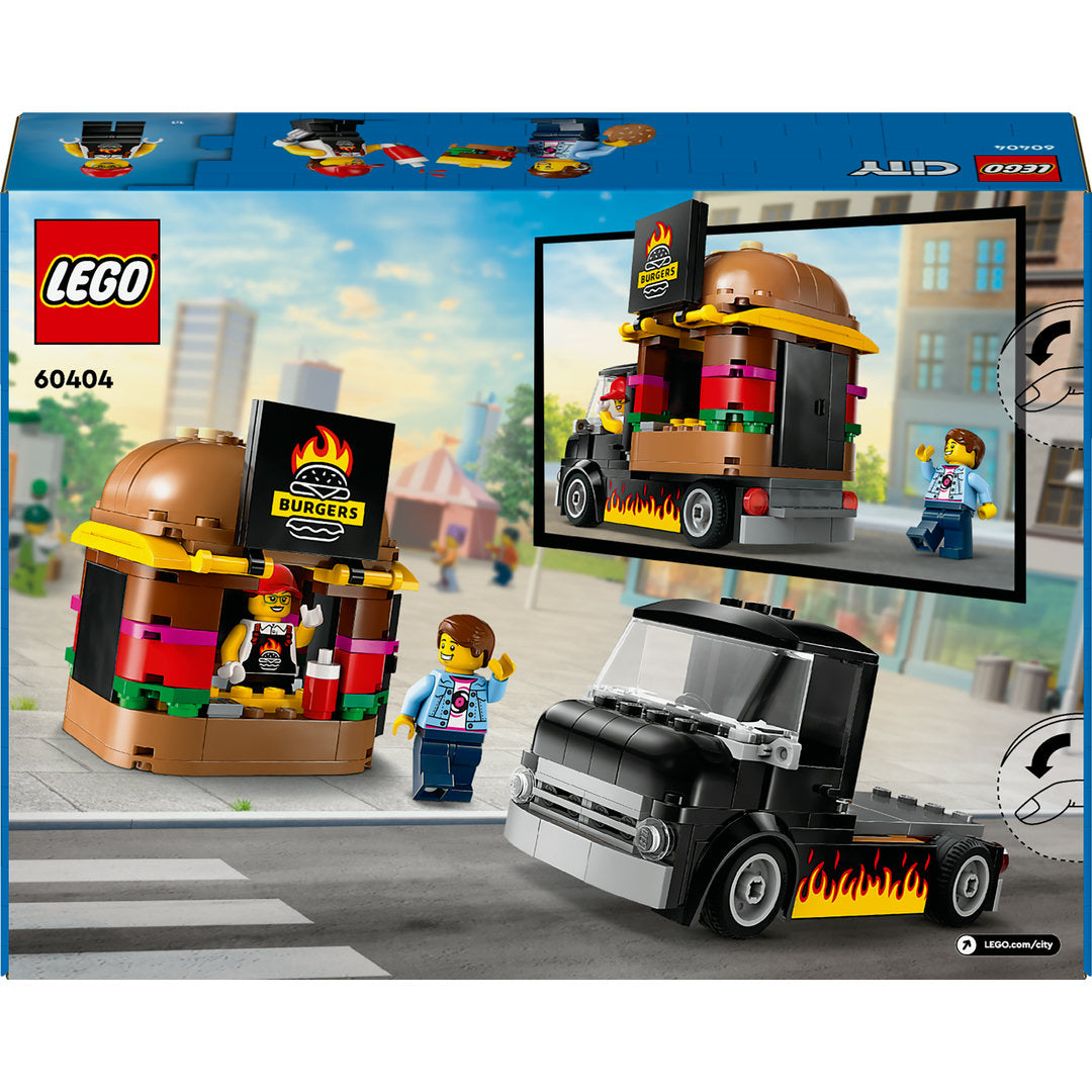 LEGO city hamburgertruck bouwset