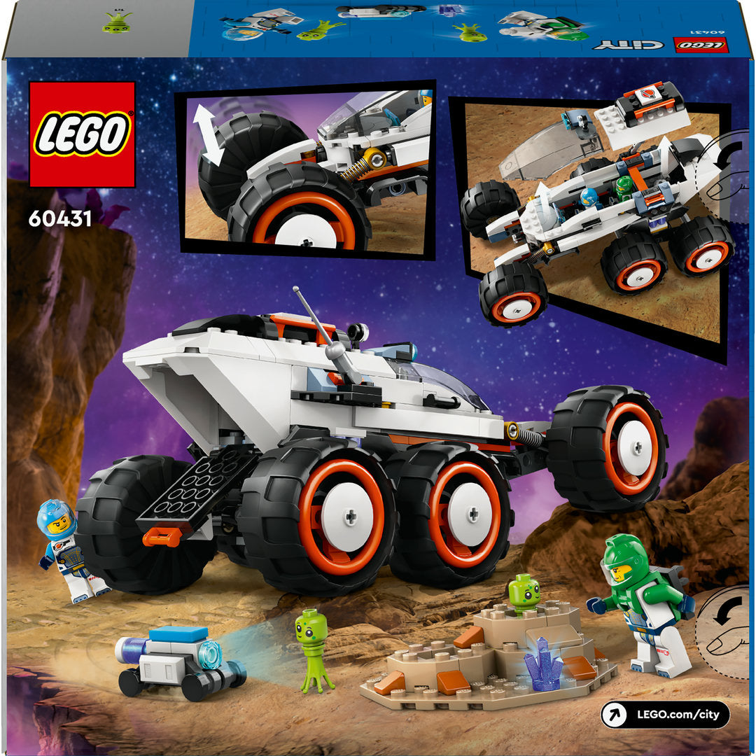 LEGO city ruimteverkenner en buitenaards leven