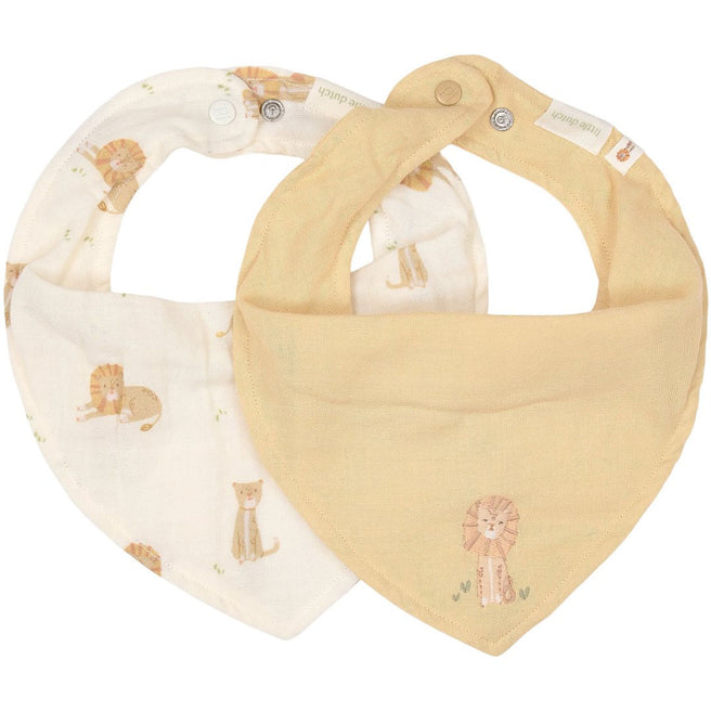 little dutch kwijlslabbetje safari leo - 2st | TE50126047 | 