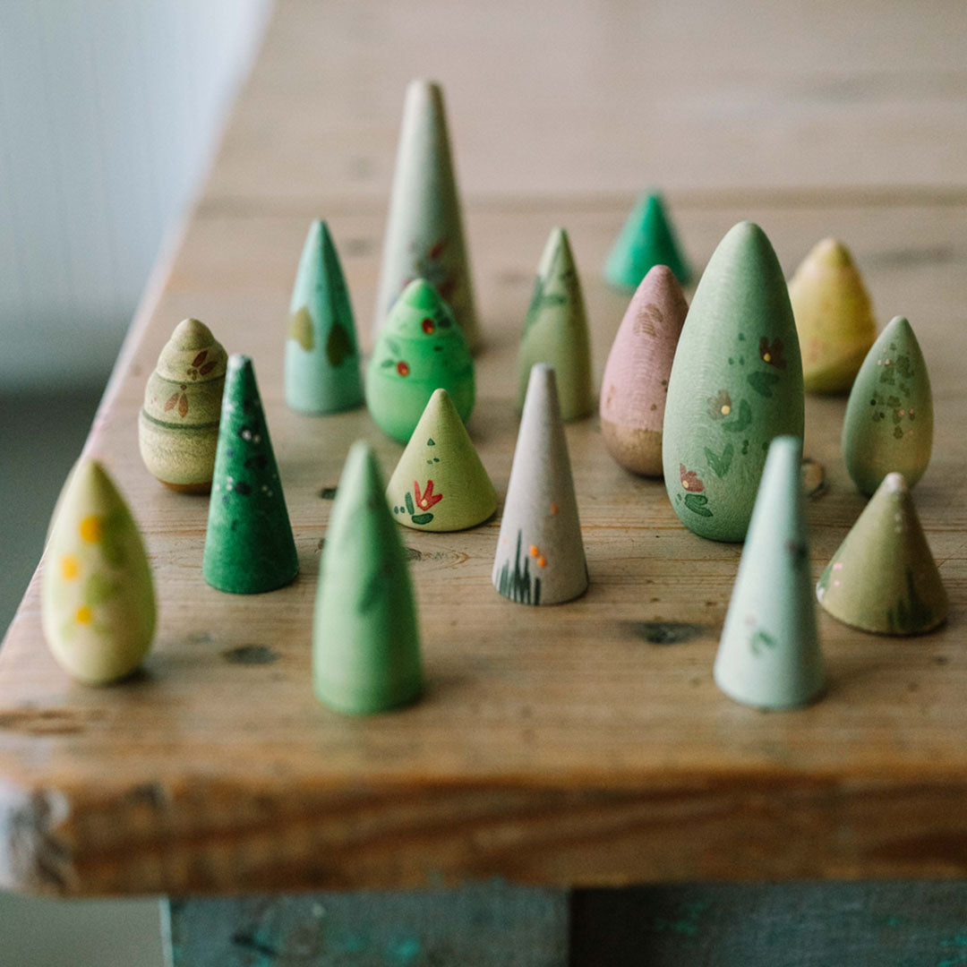 grapat houten bomen - 18st | 26-283 | 2