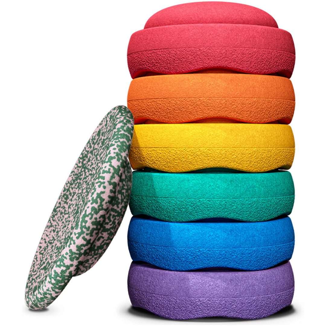 201620 | stapelstein christmas special rainbow - classic - blush - 6 + 1 gratis | 4
