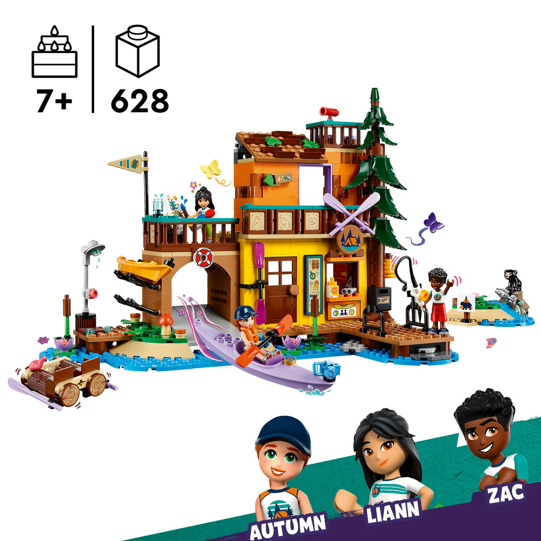 LEGO friends avonturenkamp watersporten bouw