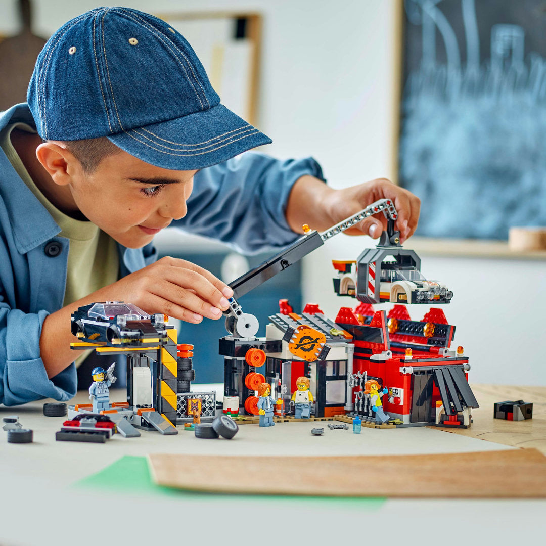 LEGO city schroothoop met auto's set vanaf 7 jaar