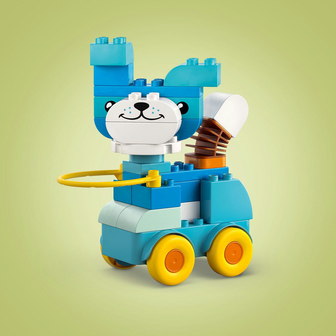 LEGO DUPLO stad 3-in-1 dieren op wielen
