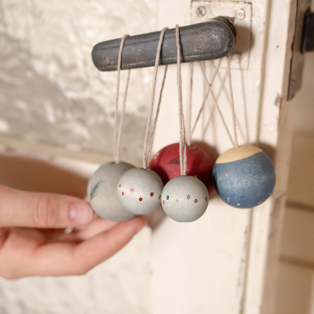 25-281 | grapat kersthangers wish balls - 5st | 2