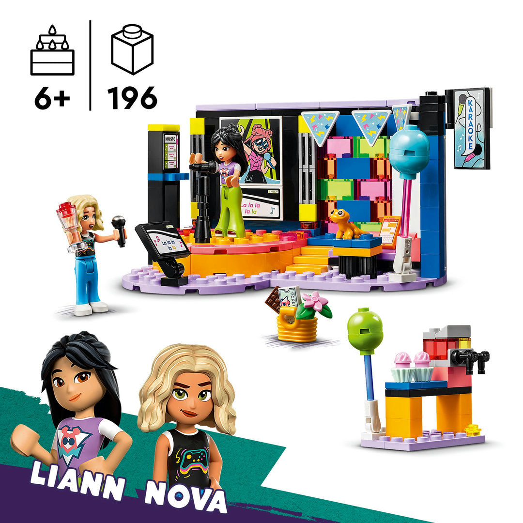 LEGO friends karaoke muziekfeestje set
