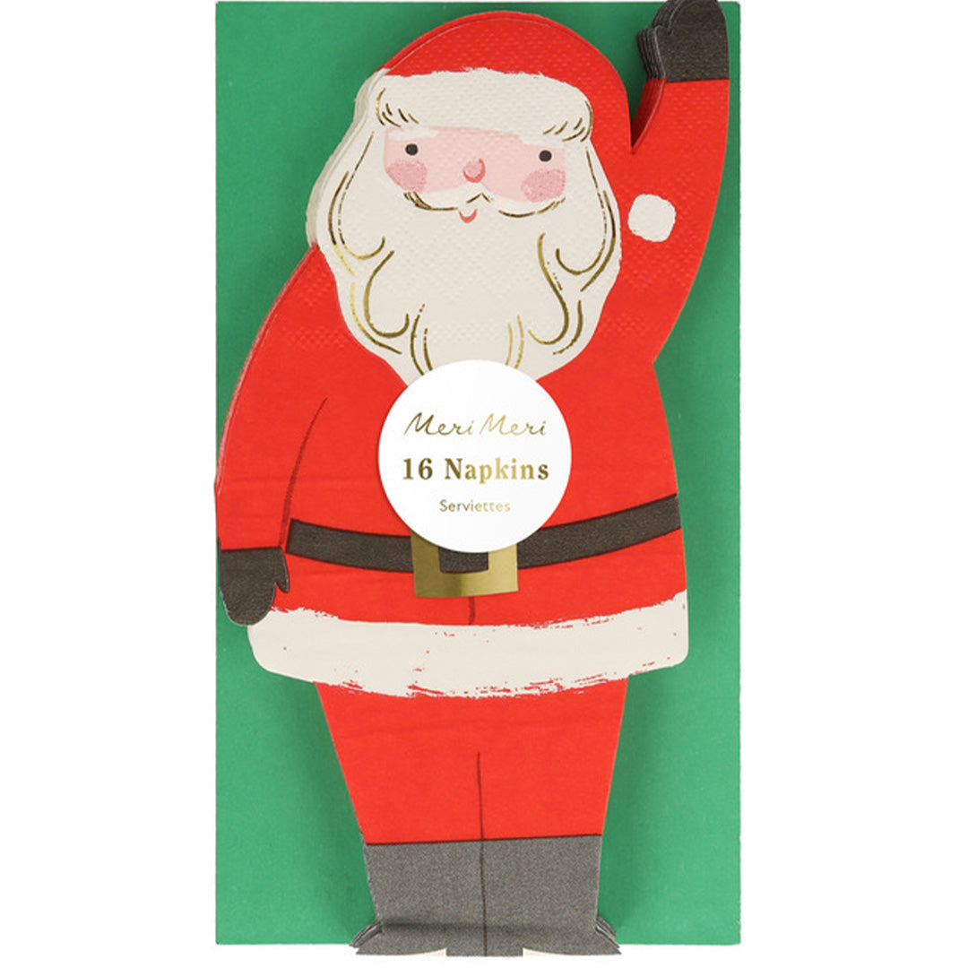 meri meri servetten kerstman jolly christmas - 16st | 270112 | 