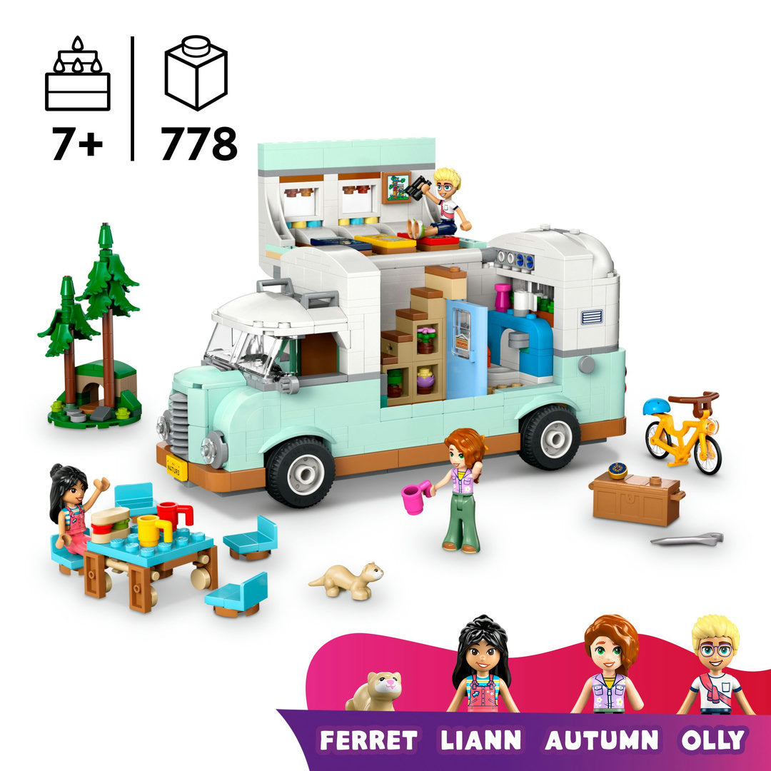 LEGO friends camperavontuur met vrienden bouwset