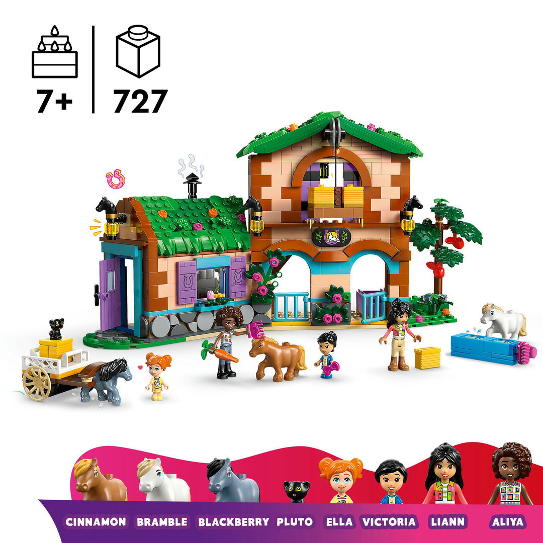 LEGO friends ponyboerderij en stal bouwset