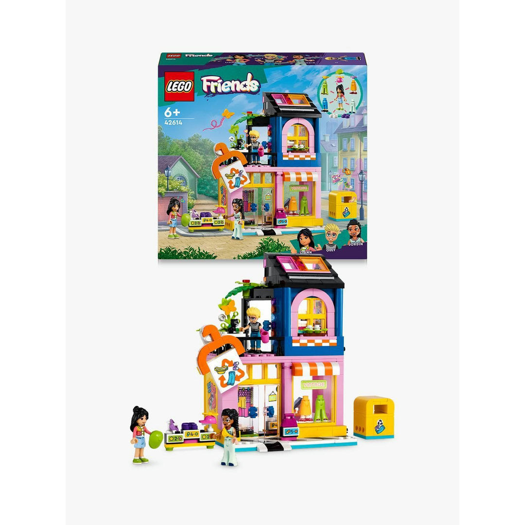 LEGO vintage kledingwinkel winkel