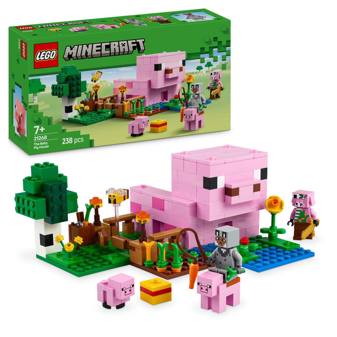 LEGO minecraft het huis van het biggetje