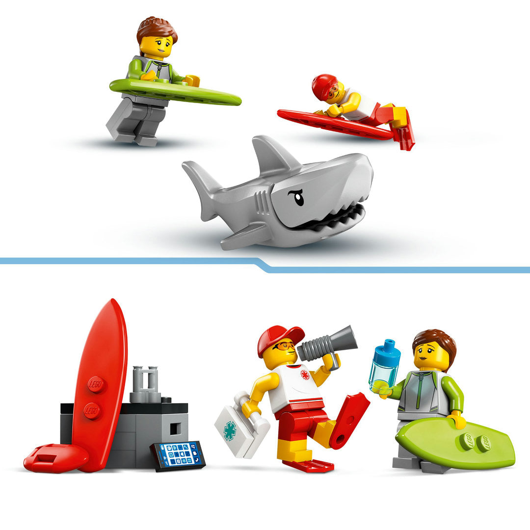 LEGO city strandwacht reddingstruck speelset