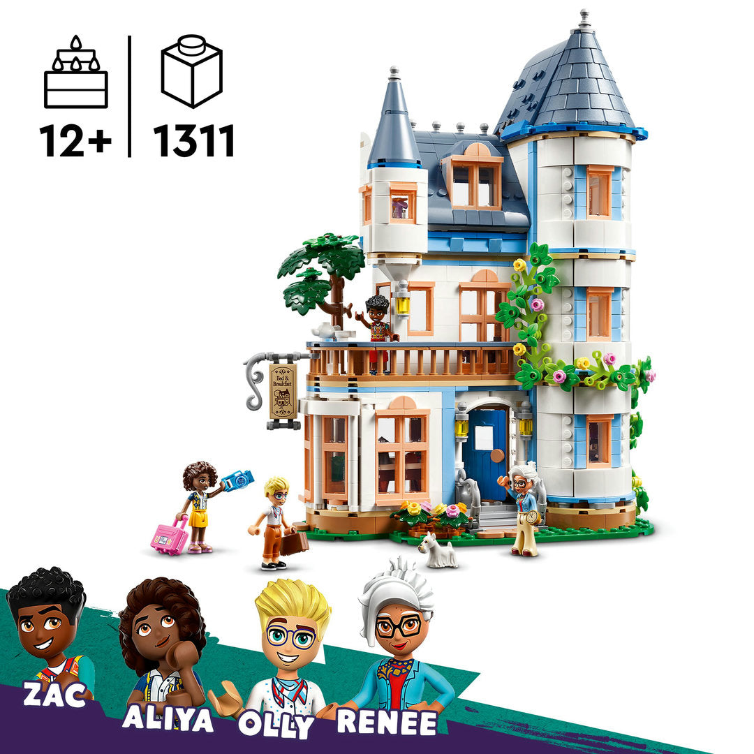 LEGO friends bed and breakfast in kasteel speelset