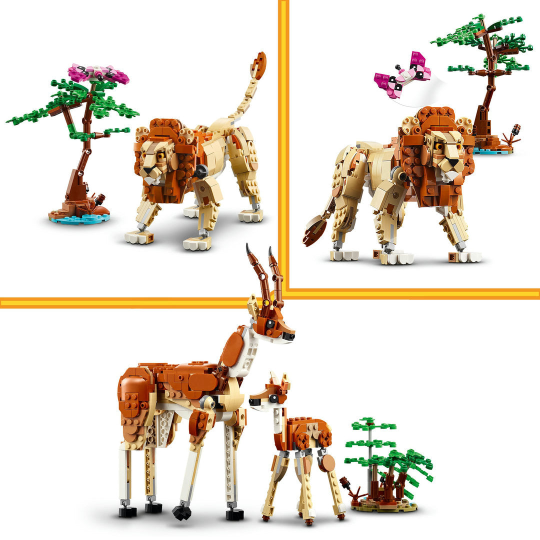LEGO creator safaridieren 3-in-1 set