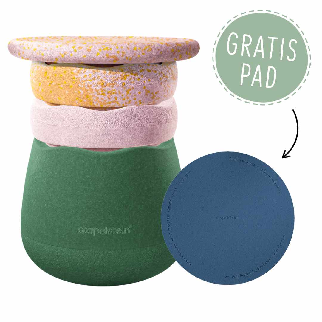 stapelstein dynamic - water lily + gratis matje | 263540 | 1