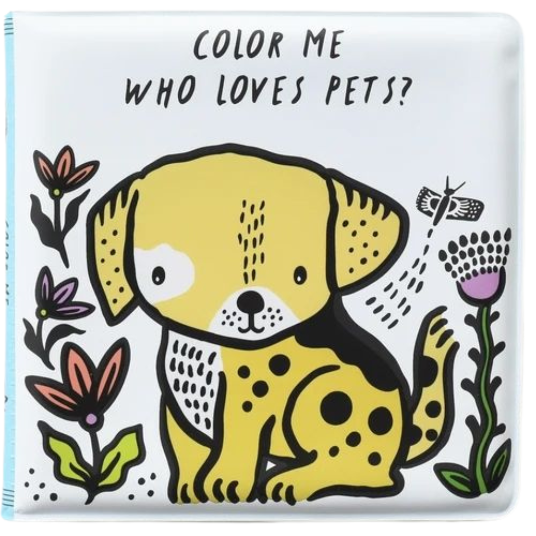 wee gallery badboekje colour me - who loves pets?