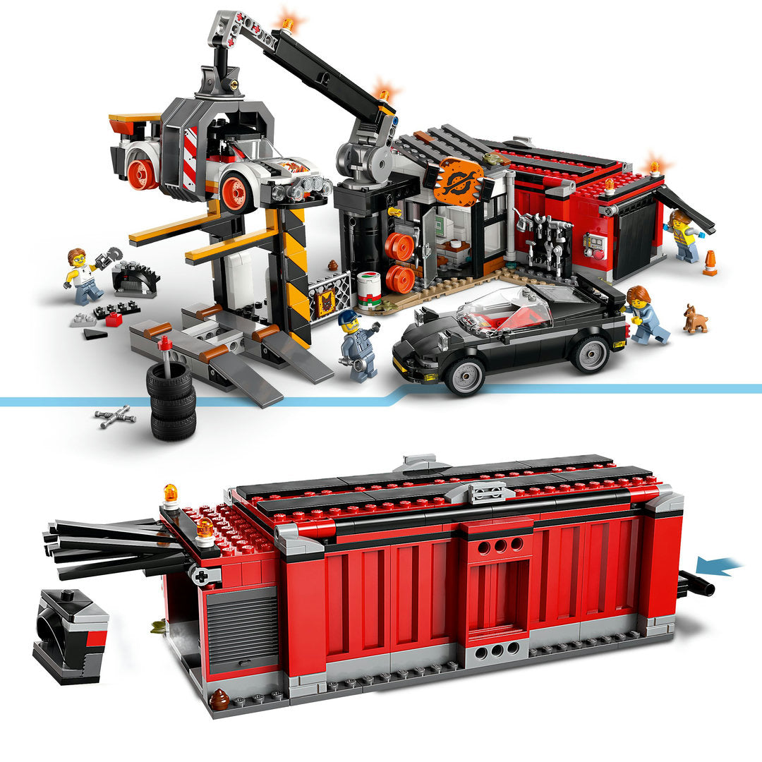LEGO city schroothoop met auto's set vanaf 7 jaar