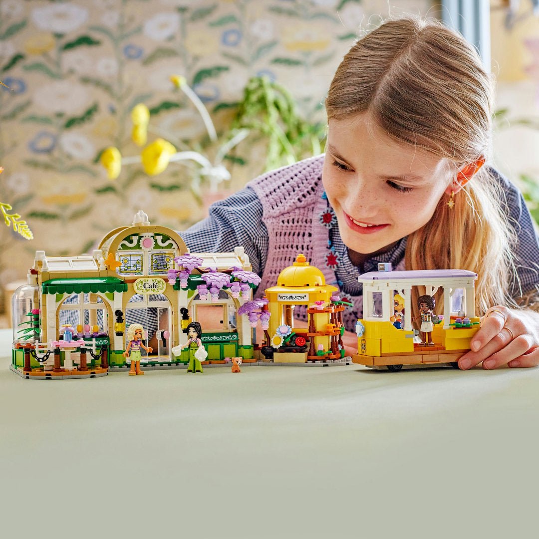 LEGO friends plantencafé en bloemenwinkel bouwset