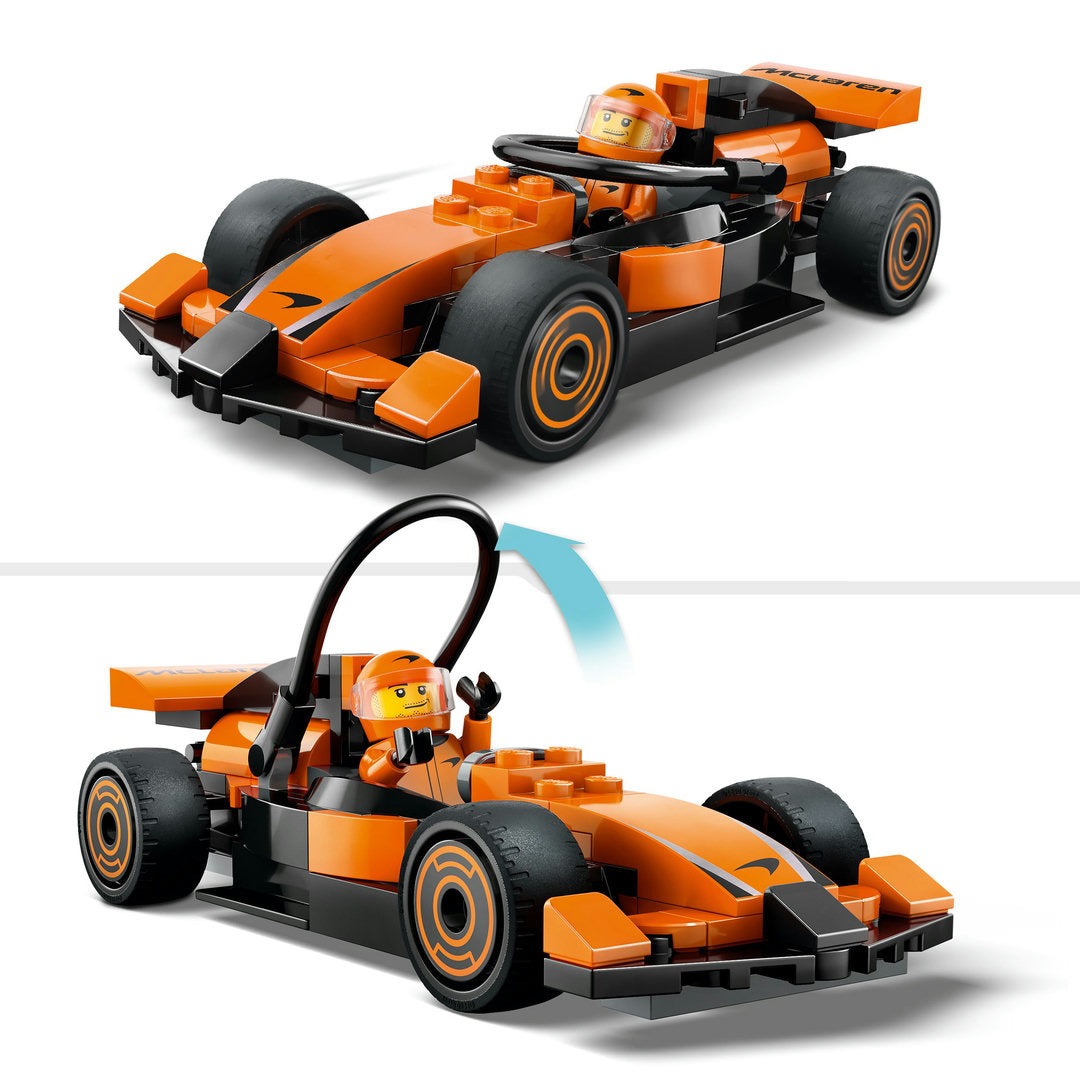 LEGO city f1 coureur met mclaren racewagen miniset