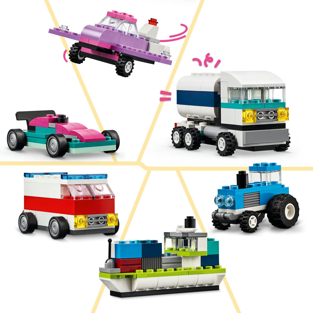 LEGO classic creatieve voertuigen