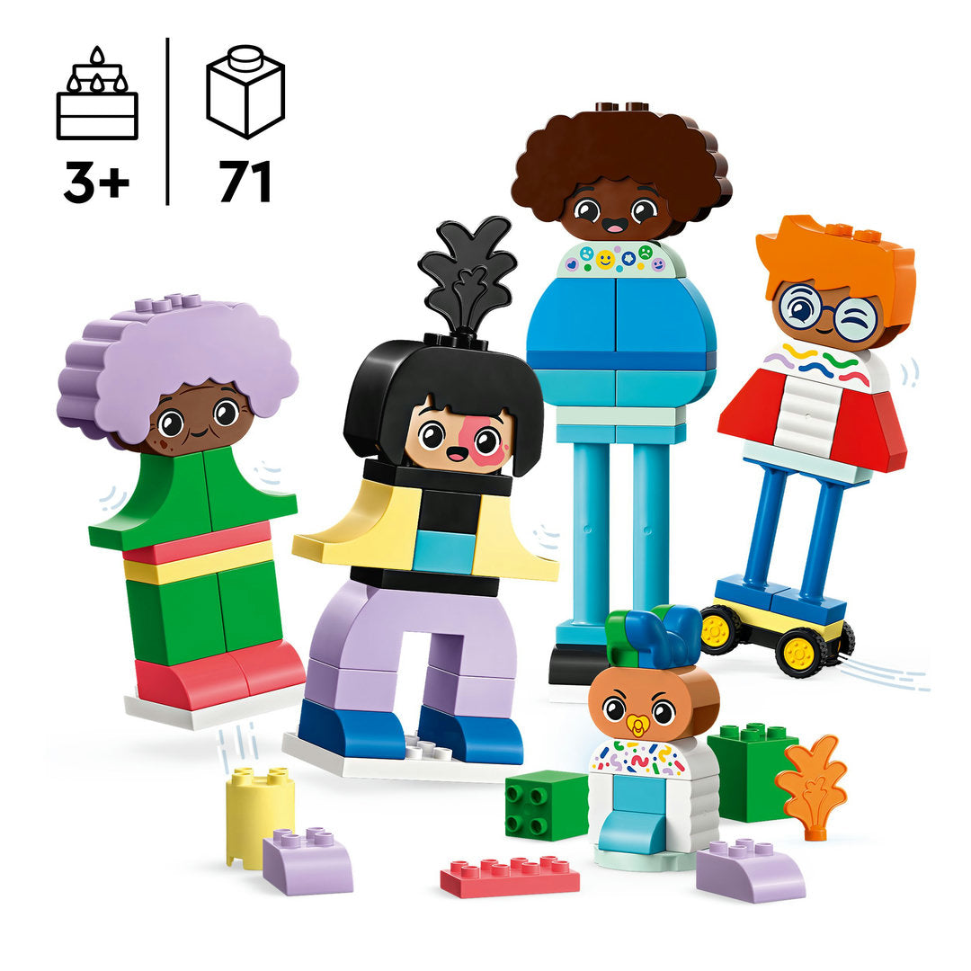 LEGO DUPLO stad mensen en hun emoties