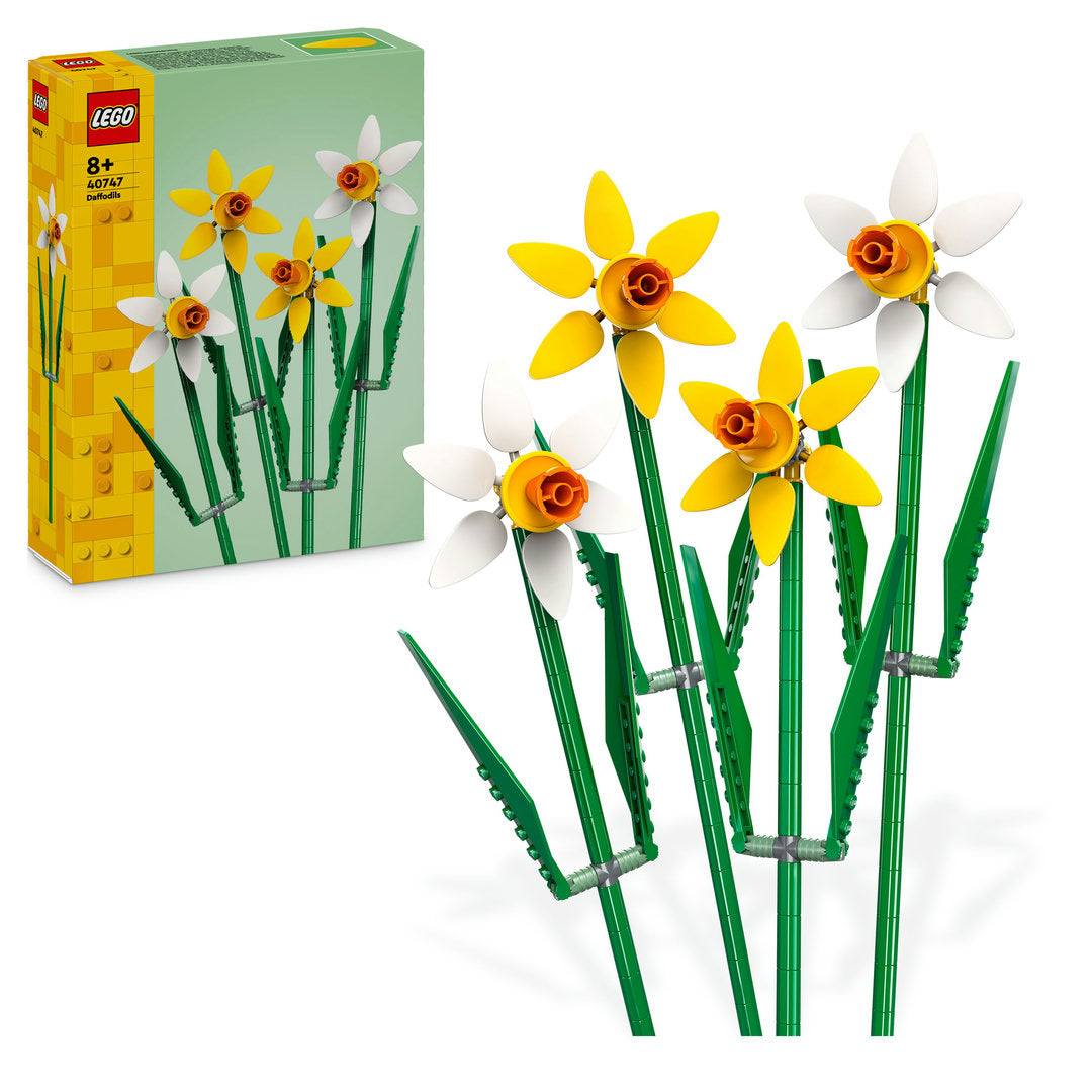 LEGO botanicals narcissen feestelijk cadeau