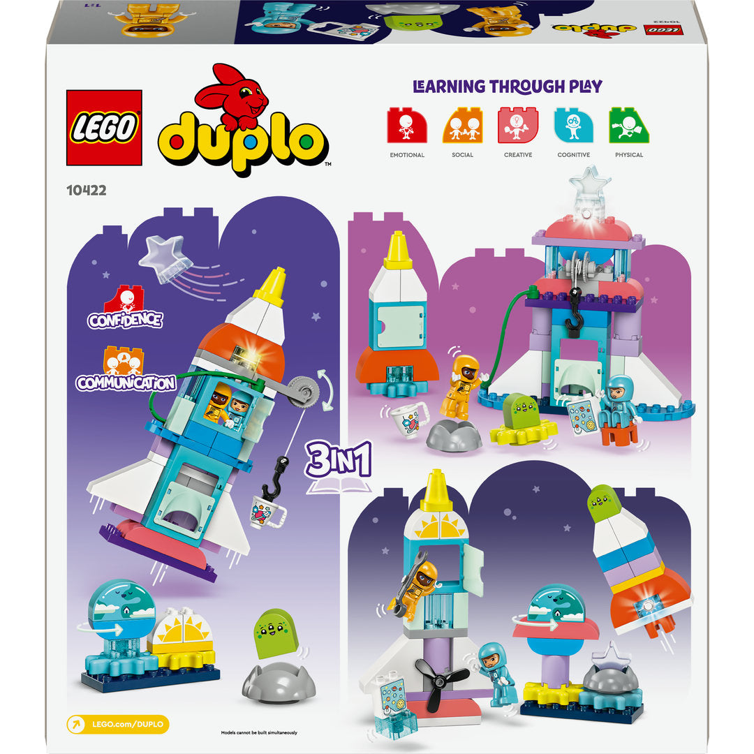 LEGO DUPLO 3-in-1 ruimteavontuur