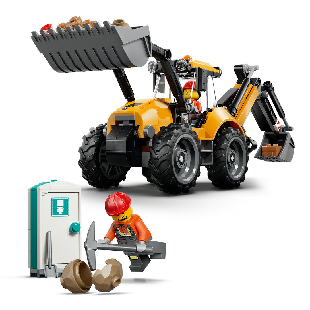 lego city gele graaflaadmachine | 60480 | 2