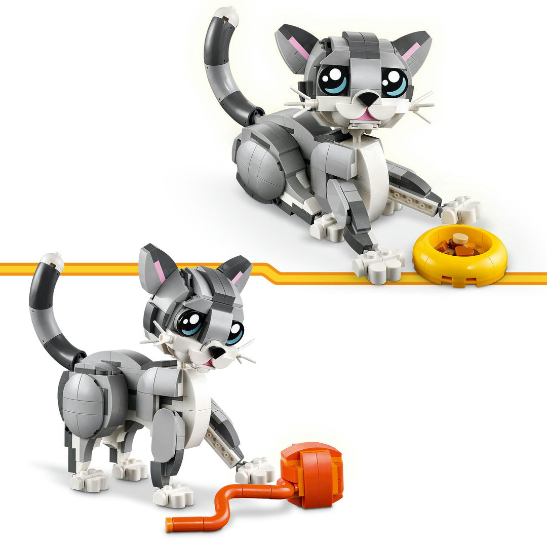 LEGO creator 3-in-1 speelse kat dierenspeelset