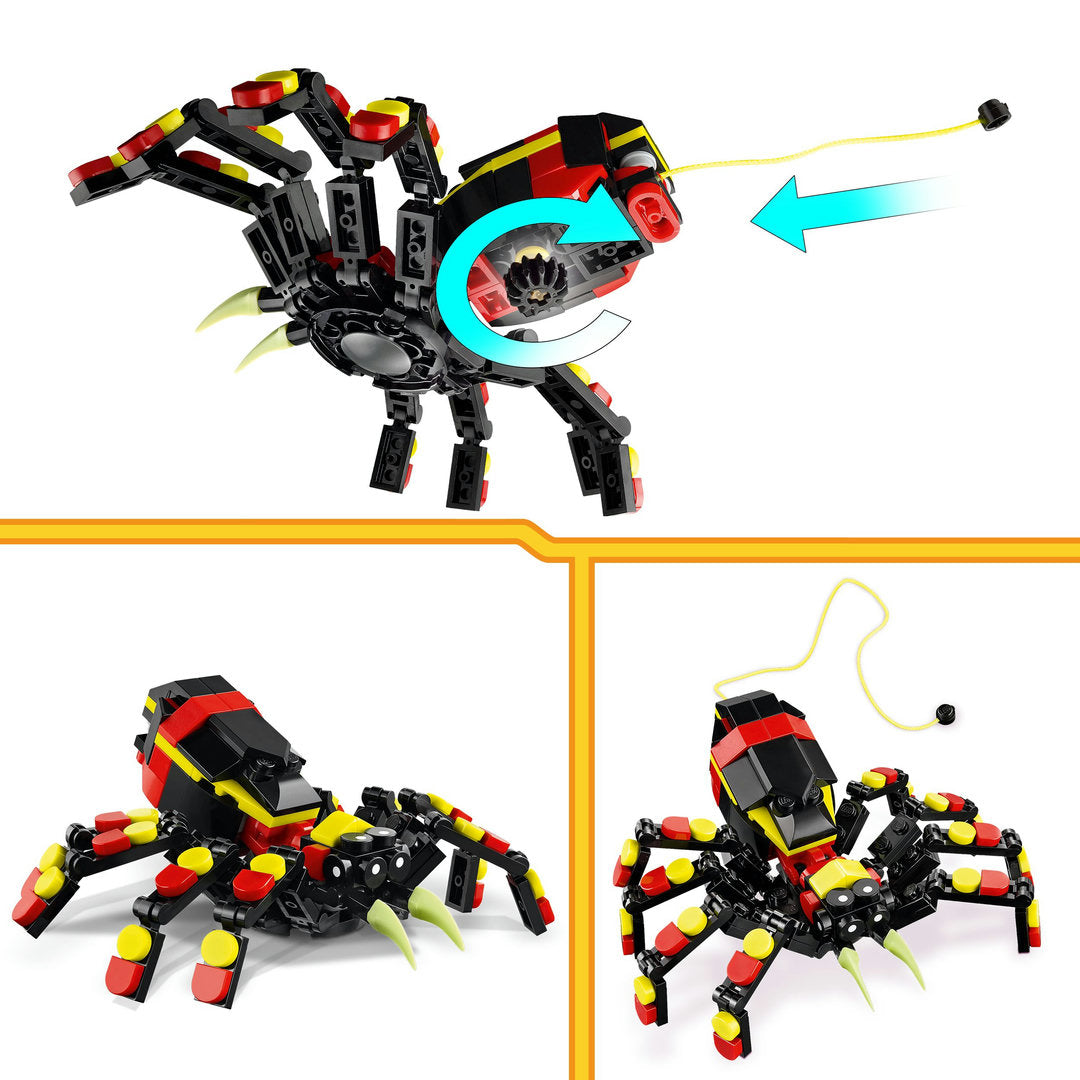 LEGO creator 3-in-1 wilde dieren spannende spin