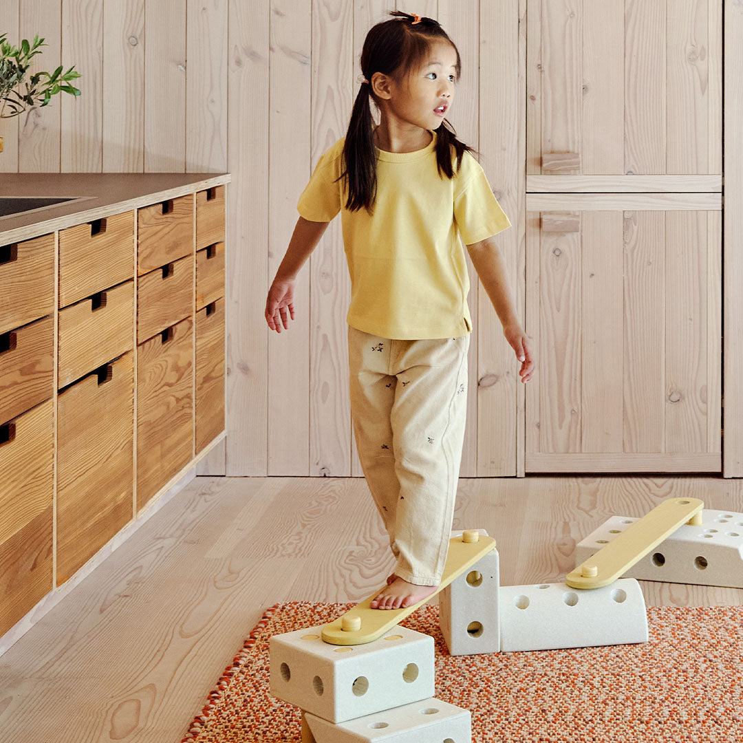 modu evenwichtsbalk - honey yellow - 2st | M-ADD-2XB-NA-HY | 2