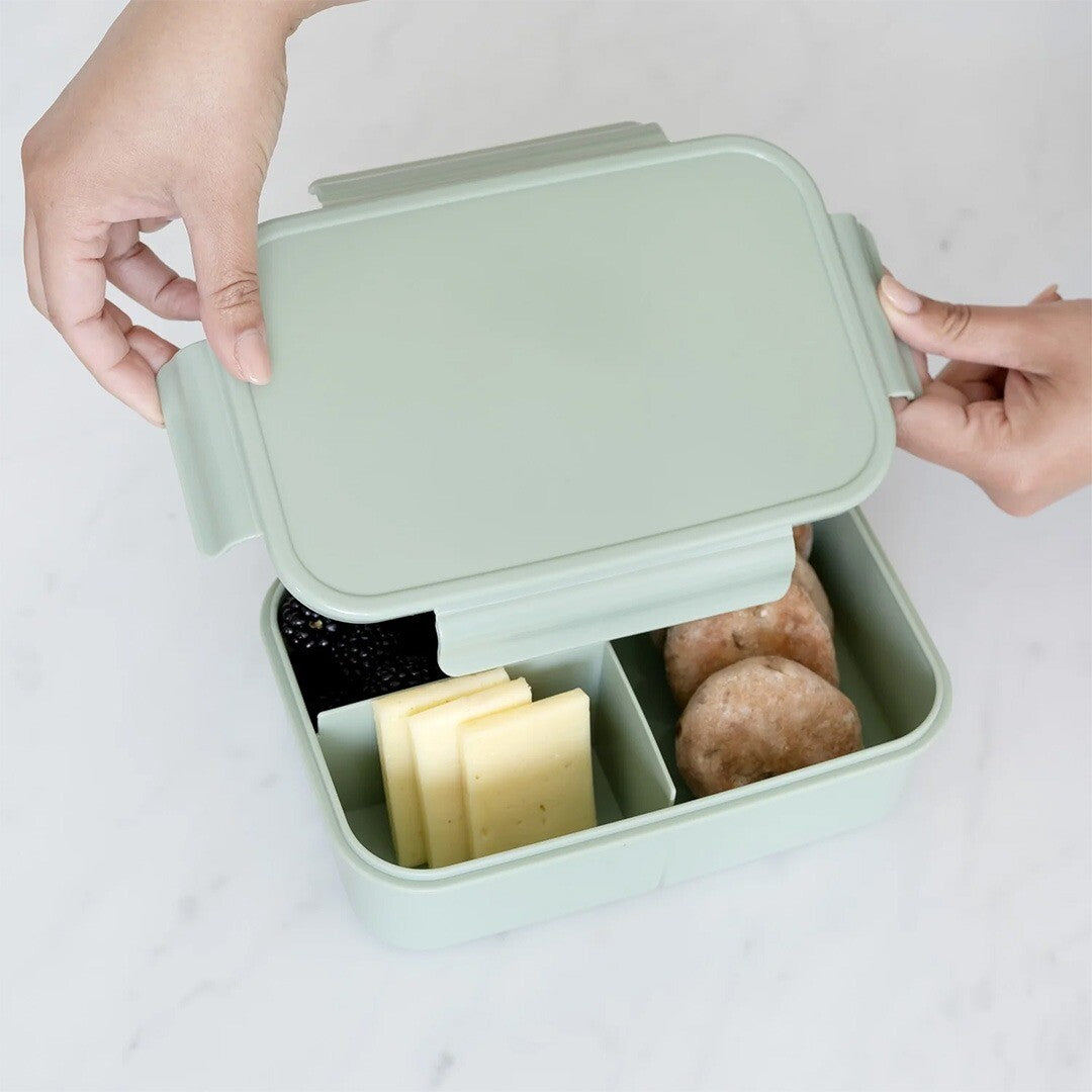 3 sprouts bento broodtrommel - groen | 107-017-011 | 2