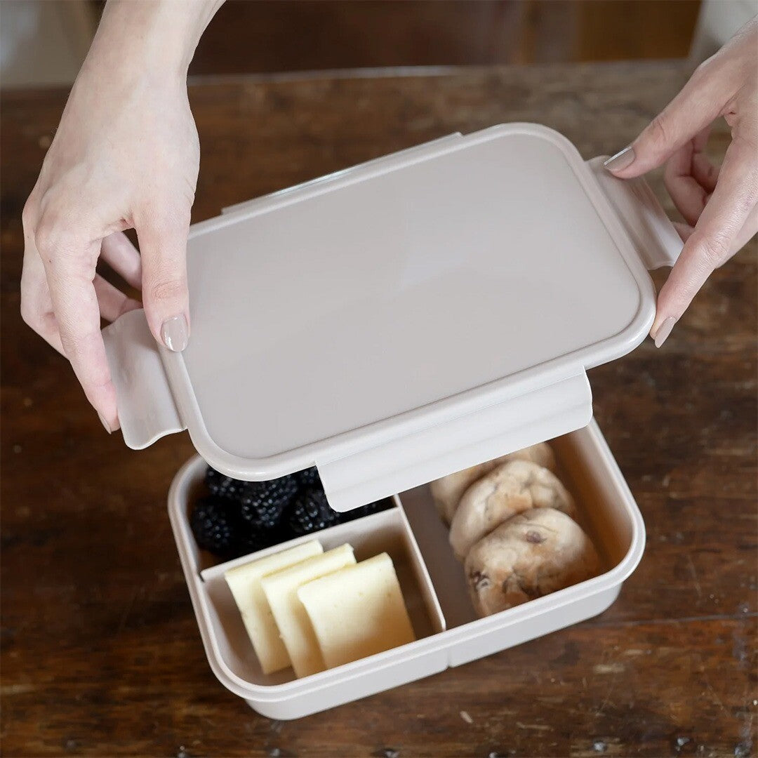 3 sprouts bento broodtrommel - taupe | 107-017-014 | 1