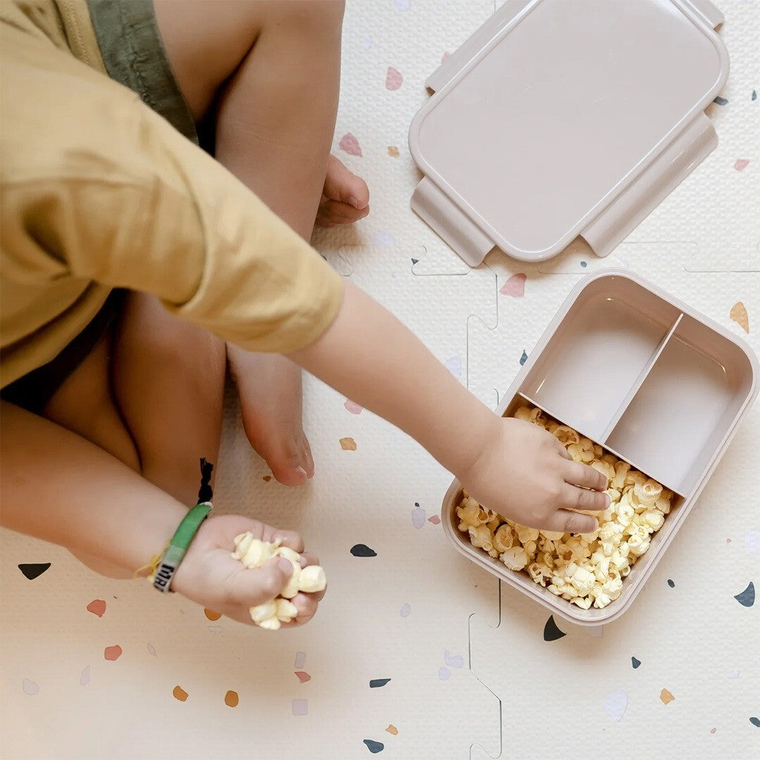 3 sprouts bento broodtrommel - taupe | 107-017-014 | 2