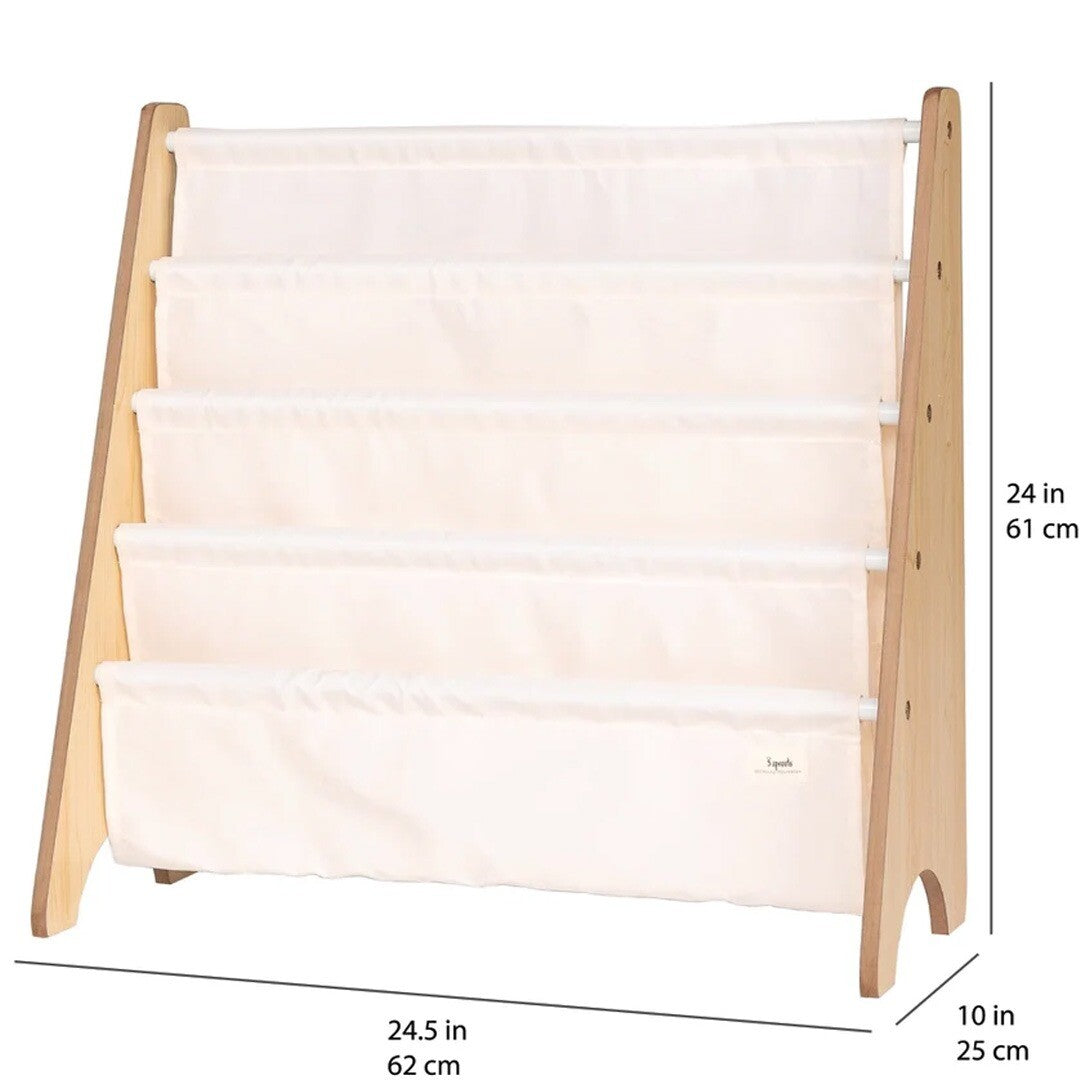 3 sprouts kinderboekenrek lichtgrijs | 107-016-010 | 2