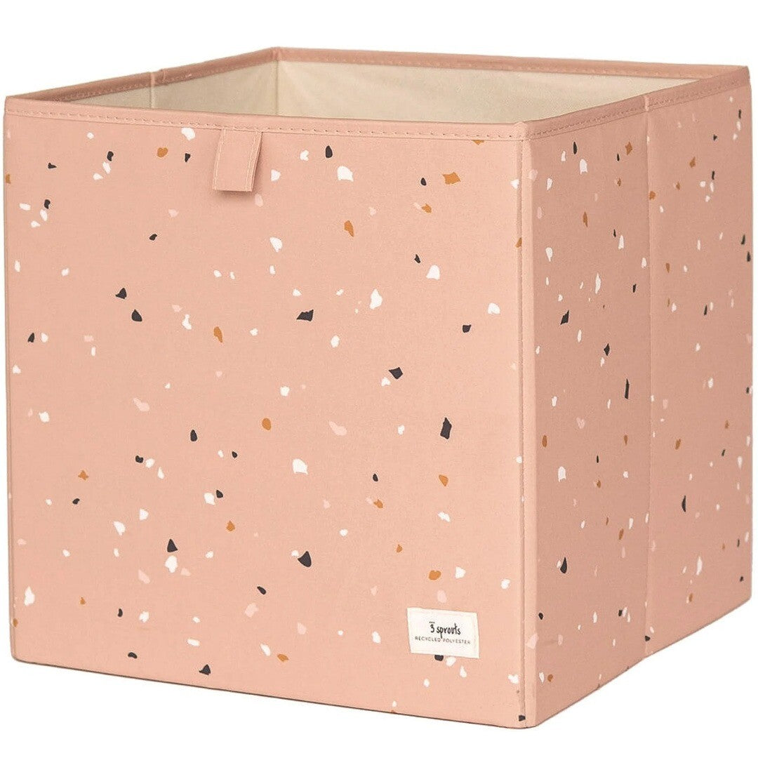 3 sprouts opbergdoos clay terrazzo | 107-002-028 | 0