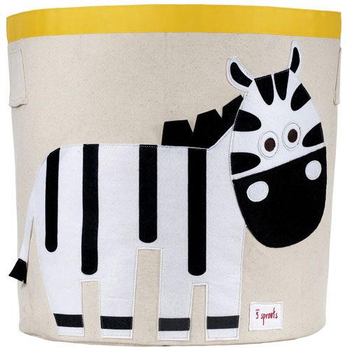 3 sprouts ronde opbergmand zebra | 107-000-012 | 0