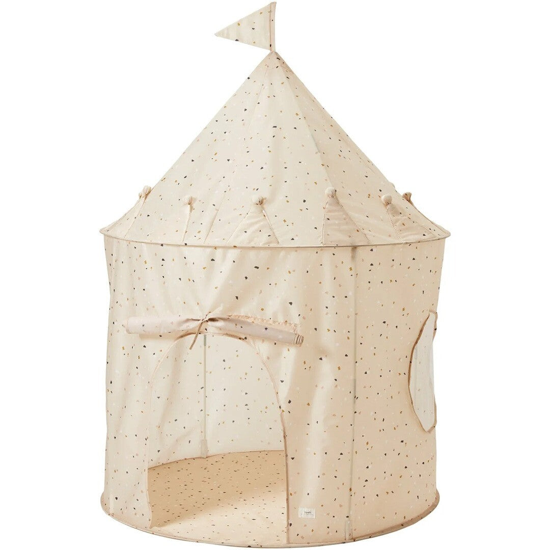 3 sprouts speeltent kasteel cream terrazzo | 107-025-005 | 0