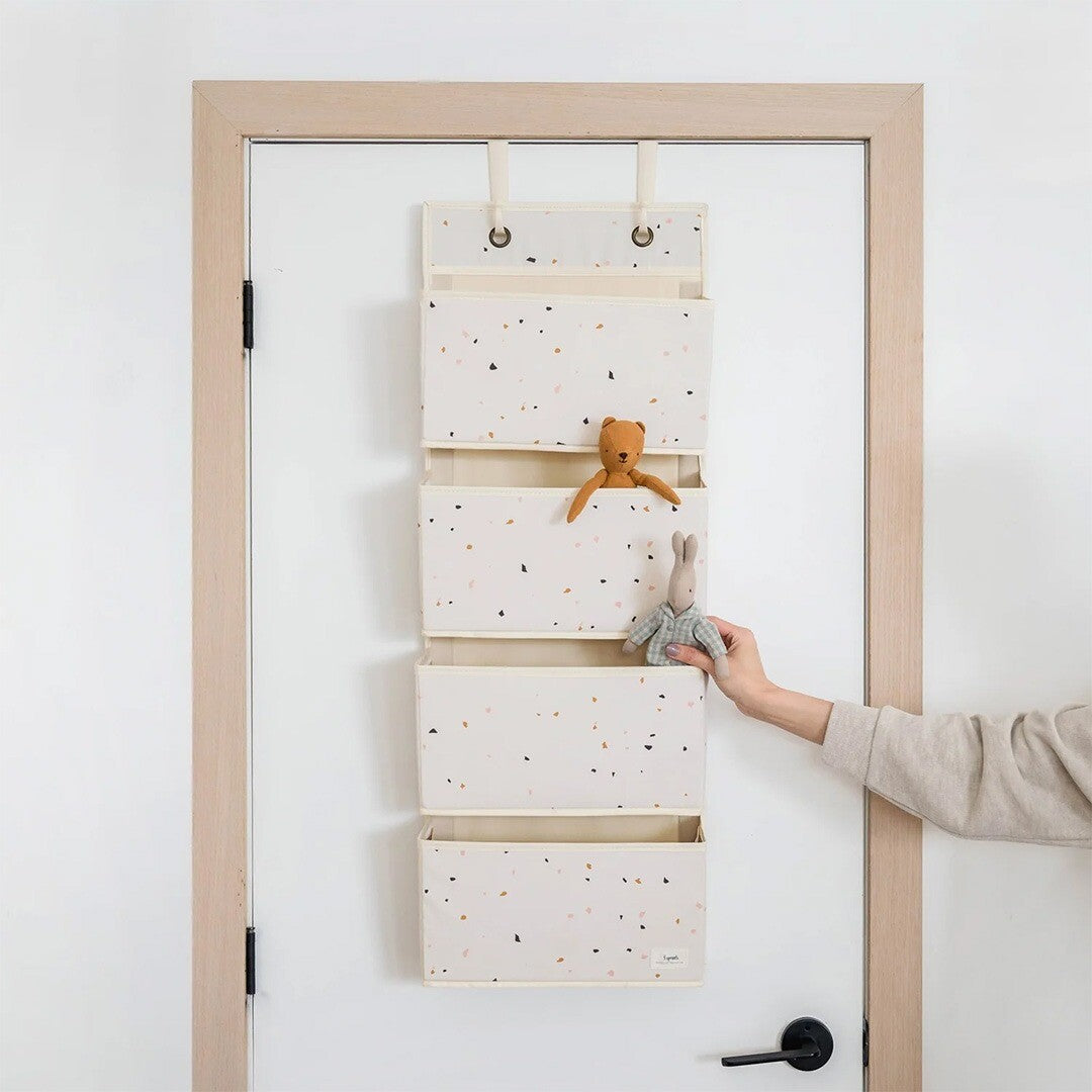 3 sprouts wandorganiser - terrazzo crème | 107-015-008 | 4