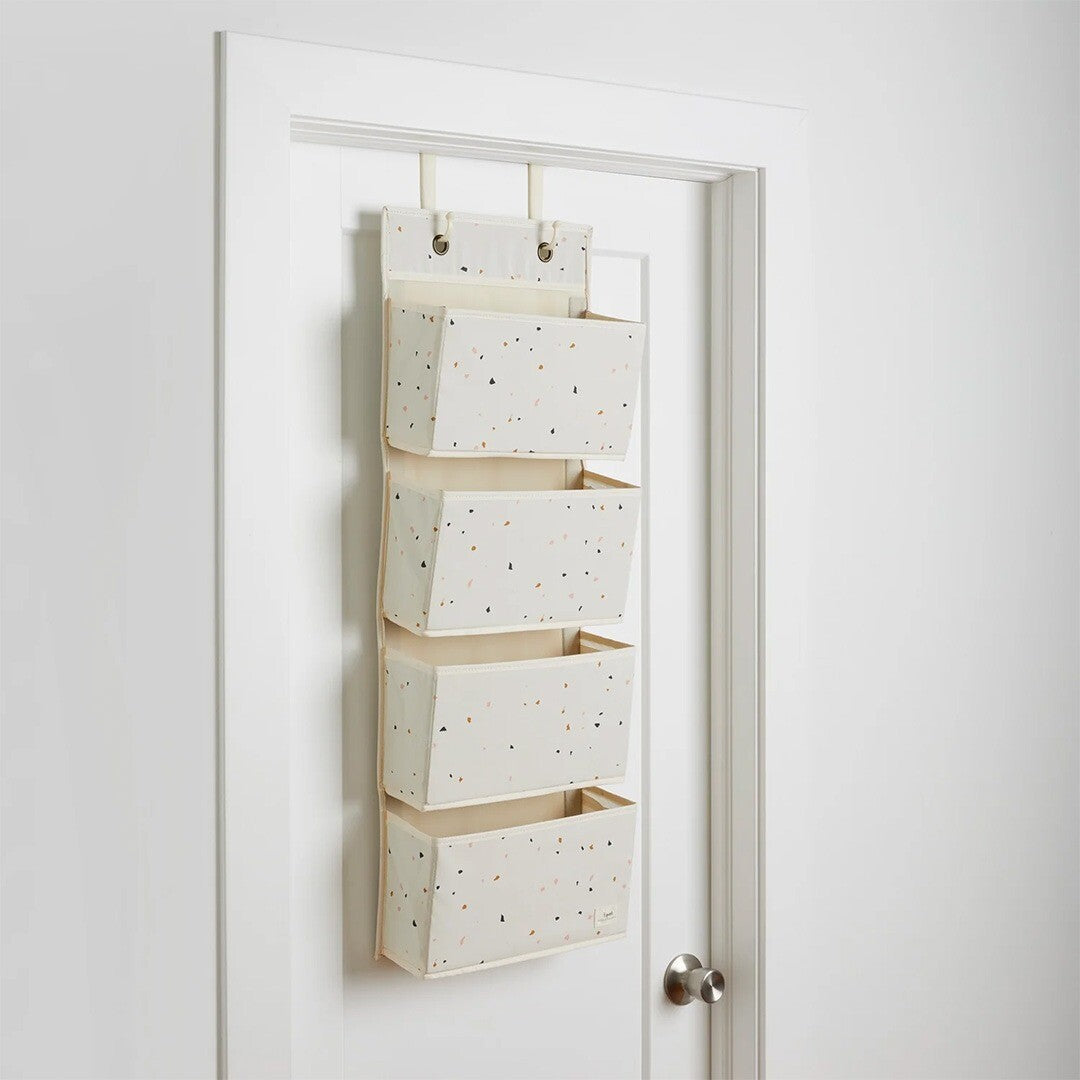 3 sprouts wandorganiser - terrazzo crème | 107-015-008 | 5