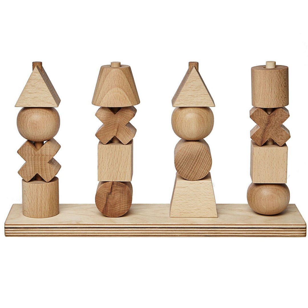 wooden story stapeltorens XL - naturel | WS75 | 
