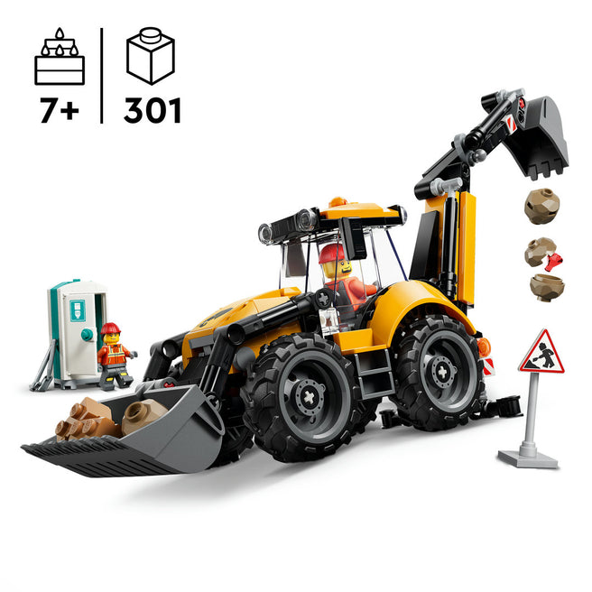 lego city gele graaflaadmachine | 60480 | 1
