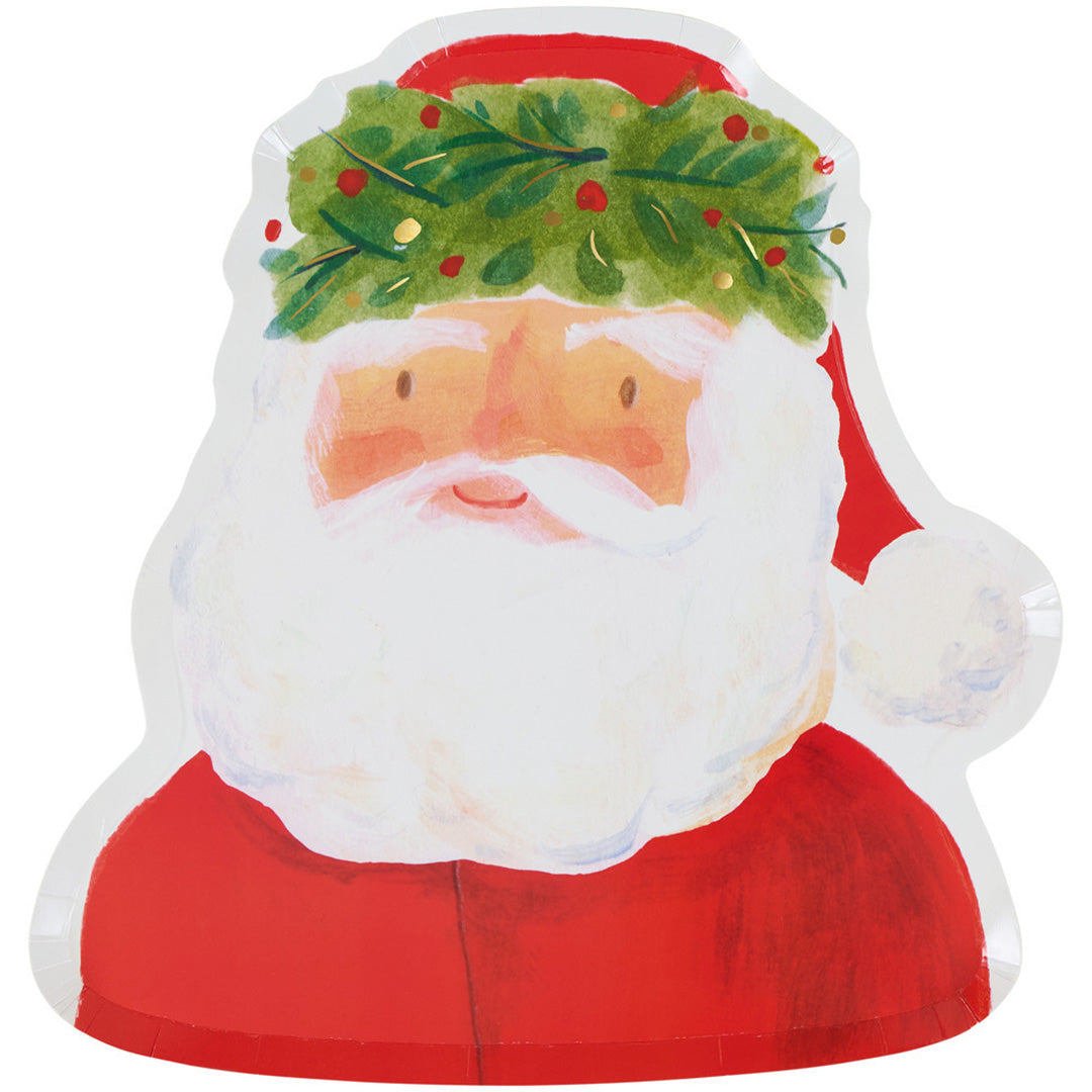 meri meri bordjes kerstmanhoofd - 8st | 303639 | 