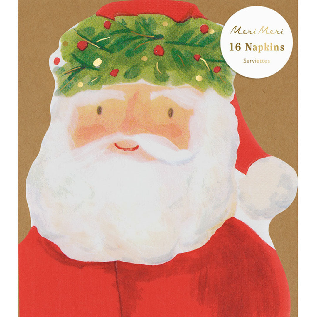 meri meri servetten kerstman - 16st | 303684 | 